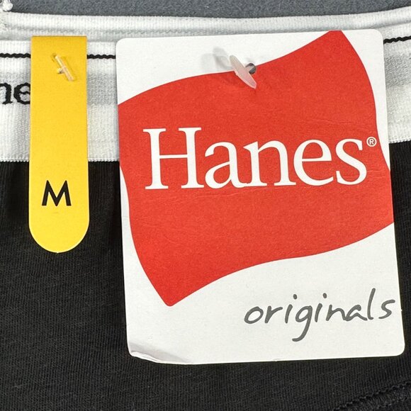 Hanes Originals Women’s Size Medium Panty Bikini Black New With Tags - Picture 3 of 8